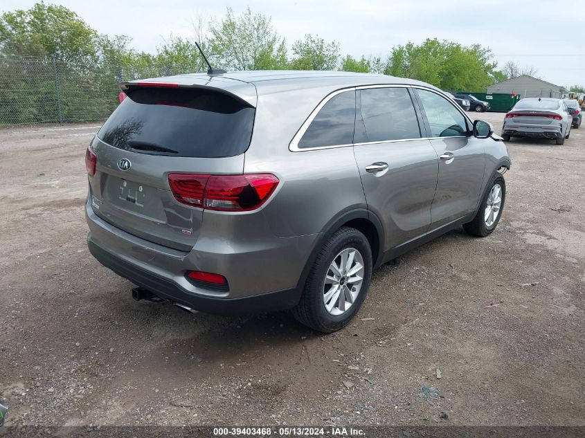 2019 KIA SORENTO 2.4L LX - 5XYPG4A31KG506430