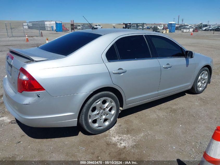 2010 Ford Fusion Se VIN: 3FAHP0HA0AR210116 Lot: 39403470