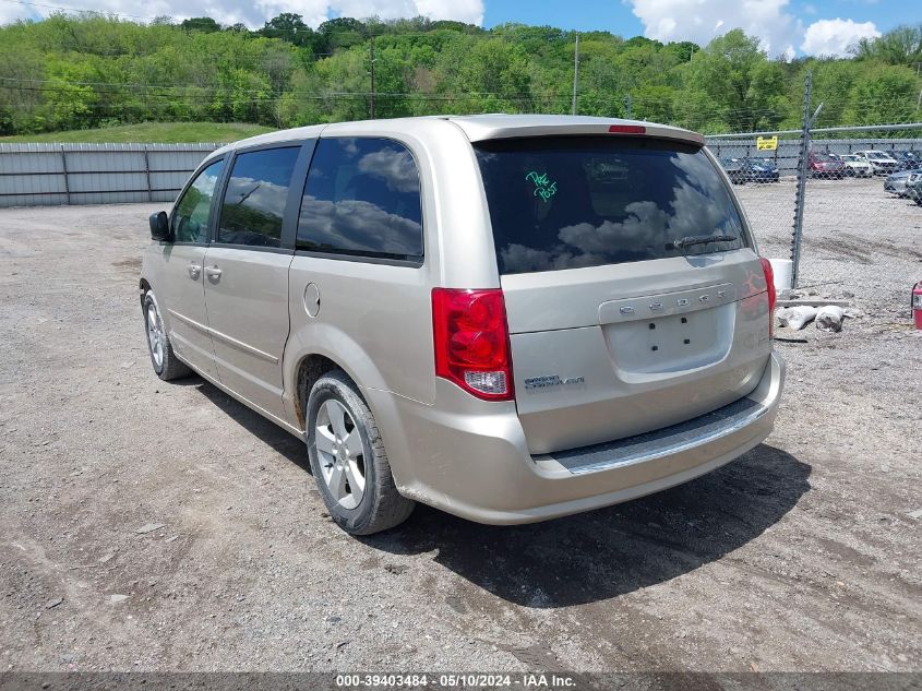 2013 Dodge Grand Caravan Se VIN: 2C4RDGBG6DR673739 Lot: 39403484