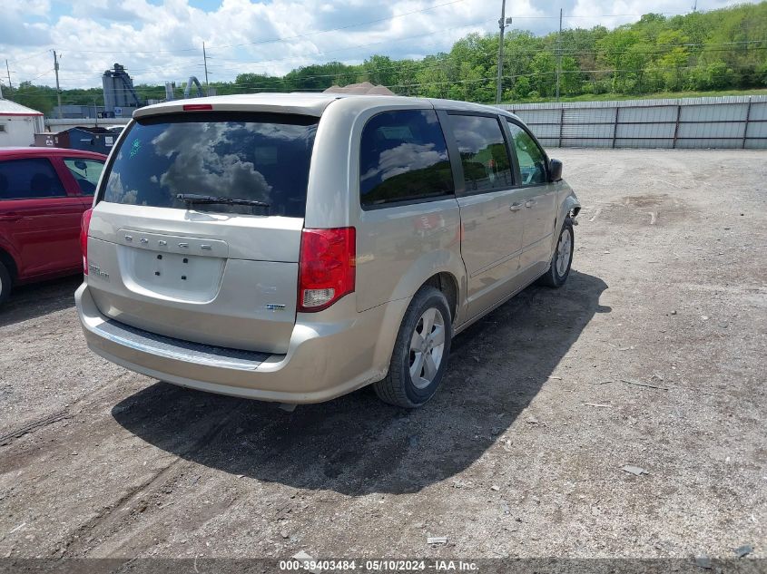 2013 Dodge Grand Caravan Se VIN: 2C4RDGBG6DR673739 Lot: 39403484