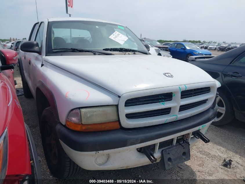 2002 Dodge Dakota Sport VIN: 1B7HG38N72S659166 Lot: 39403488