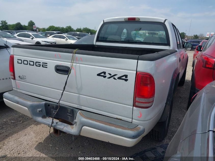 2002 Dodge Dakota Sport VIN: 1B7HG38N72S659166 Lot: 39403488