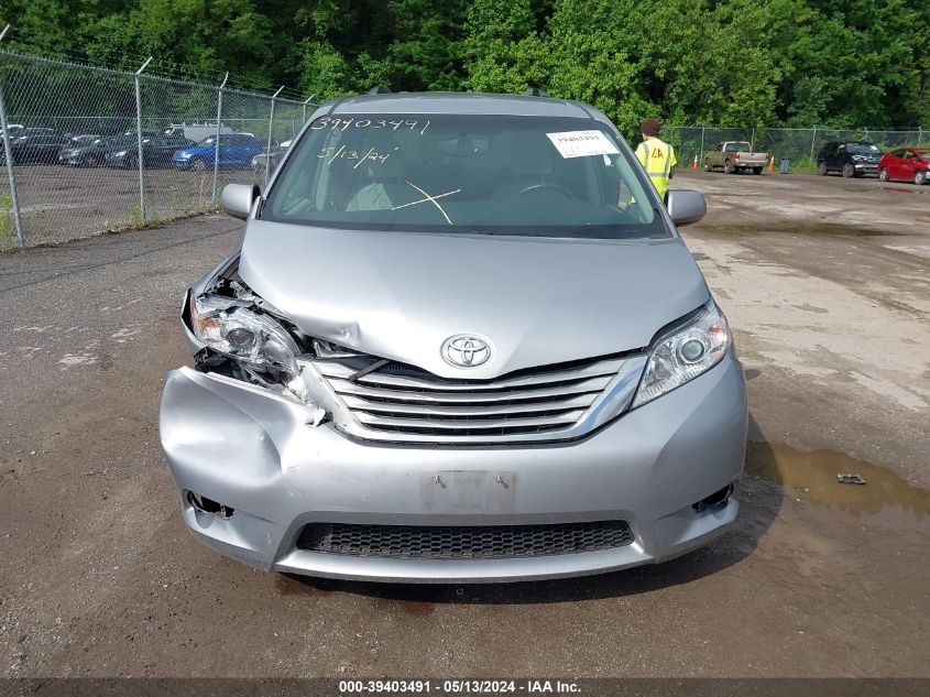 2015 Toyota Sienna Le 7 Passenger VIN: 5TDJK3DC5FS118832 Lot: 39403491