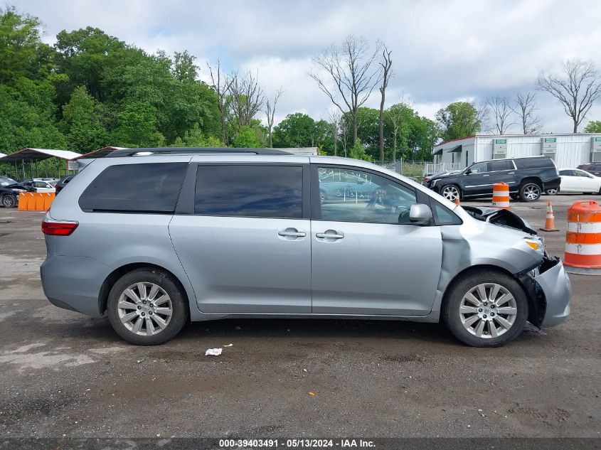 2015 Toyota Sienna Le 7 Passenger VIN: 5TDJK3DC5FS118832 Lot: 39403491