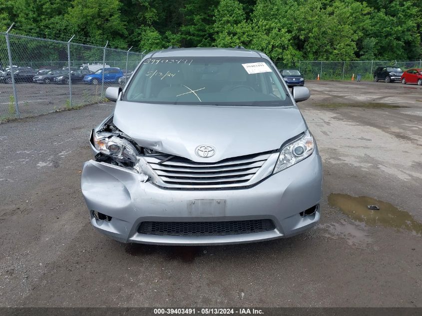 2015 Toyota Sienna Le 7 Passenger VIN: 5TDJK3DC5FS118832 Lot: 39403491