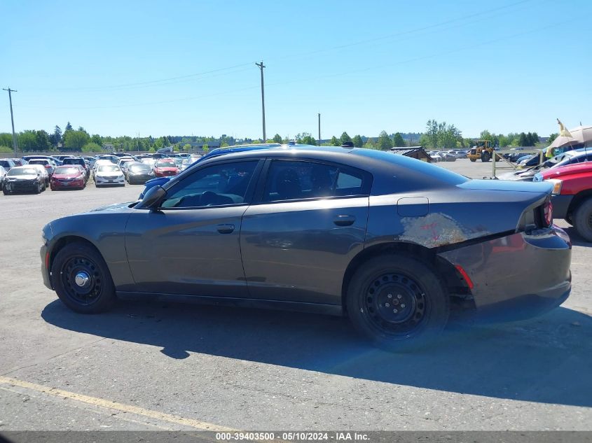 2015 Dodge Charger Police VIN: 2C3CDXKT0FH932662 Lot: 39403500