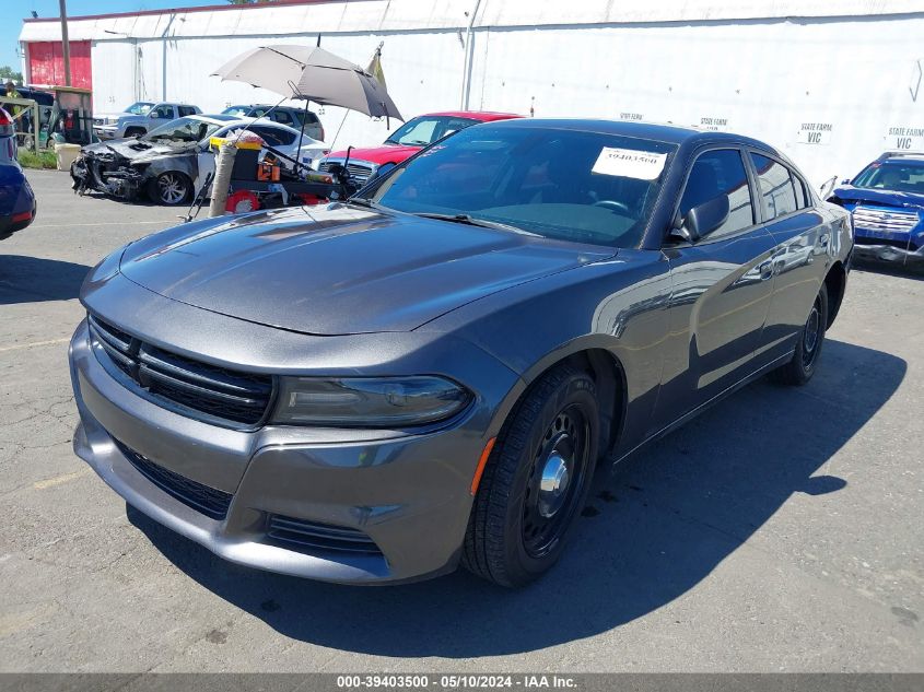 2015 DODGE CHARGER POLICE - 2C3CDXKT0FH932662