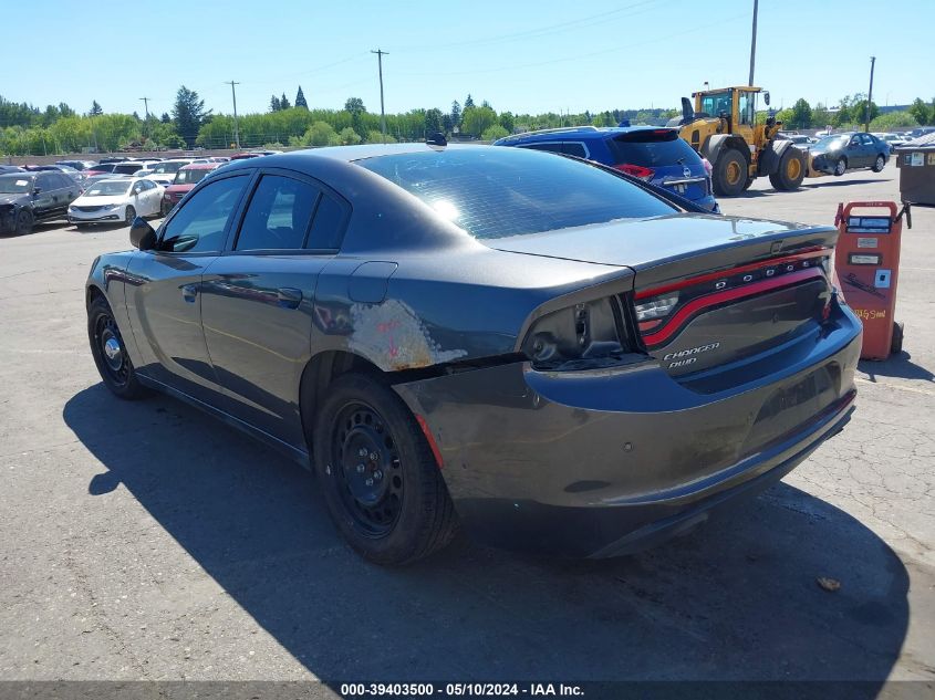 2015 Dodge Charger Police VIN: 2C3CDXKT0FH932662 Lot: 39403500