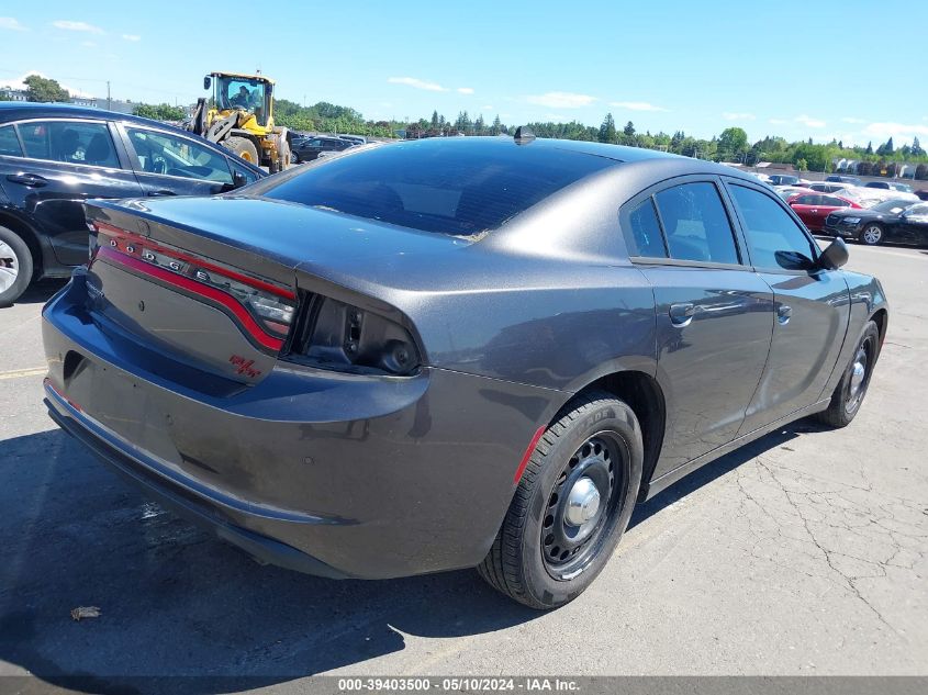 2015 Dodge Charger Police VIN: 2C3CDXKT0FH932662 Lot: 39403500