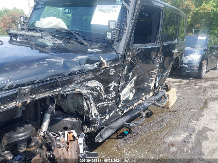 2011 Jeep Wrangler Unlimited Sport VIN: 1J4BA3H17BL598331 Lot: 39403511