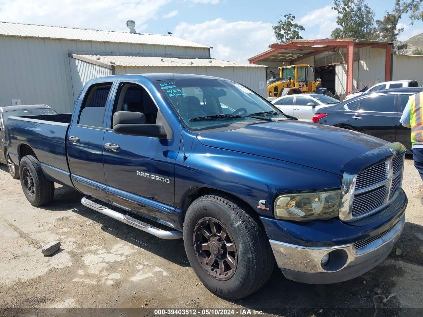 2003 Dodge Ram 2500 Slt/Laramie/St VIN: 3D7KA28633G839673 Lot: 39403512