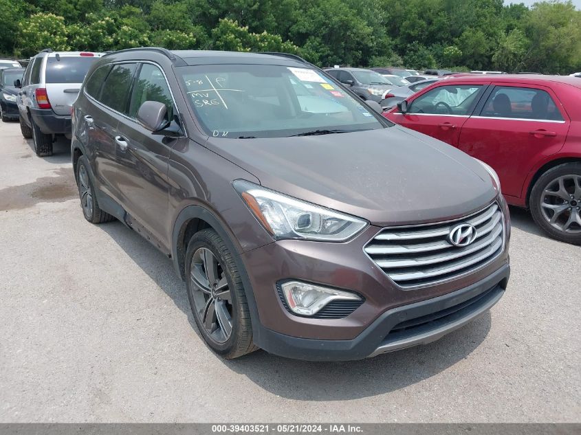 2013 Hyundai Santa Fe Limited VIN: KM8SR4HF8DU030243 Lot: 39403521