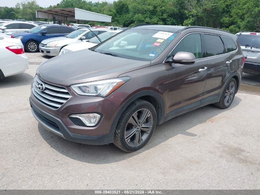 2013 Hyundai Santa Fe Limited VIN: KM8SR4HF8DU030243 Lot: 39403521