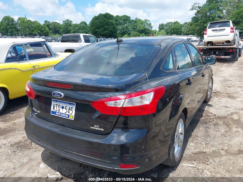 2014 Ford Focus Se VIN: 1FADP3F2XEL287933 Lot: 39403533