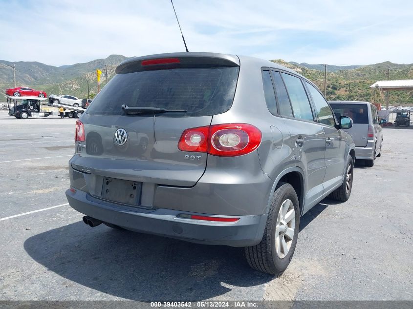 2009 Volkswagen Tiguan S VIN: WVGAV95N99W527362 Lot: 39403542