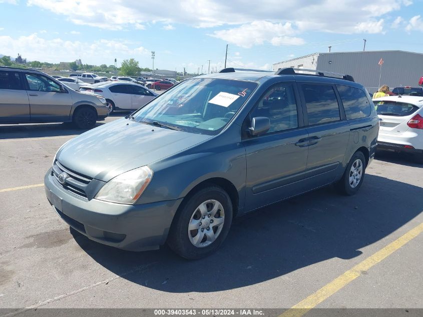 2007 Kia Sedona Lx VIN: KNDMB233176107501 Lot: 39403543