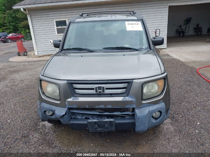 2007 Honda Element Ex VIN: 5J6YH28737L003650 Lot: 39403547