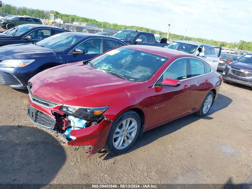 2018 Chevrolet Malibu Lt VIN: 1G1ZD5ST0JF291705 Lot: 39403548