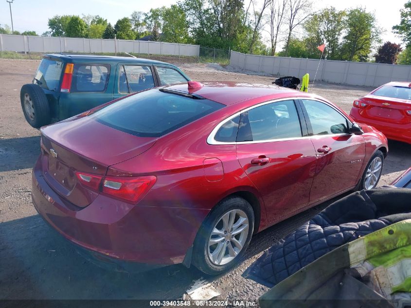 2018 Chevrolet Malibu Lt VIN: 1G1ZD5ST0JF291705 Lot: 39403548