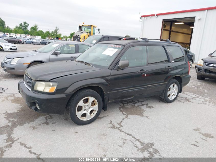 2003 Subaru Forester 2.5Xs VIN: JF1SG65673H737194 Lot: 39403554