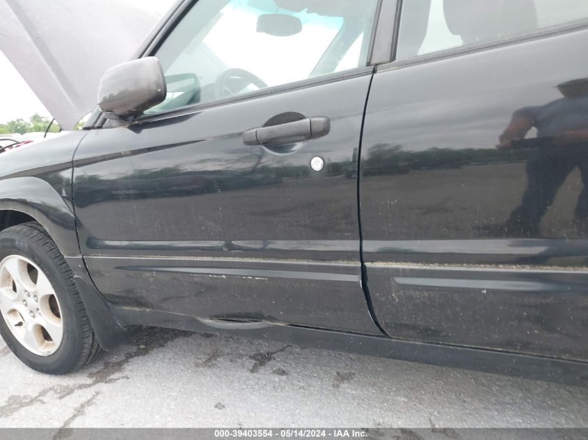 2003 Subaru Forester Xs VIN: JF1SG65673H737194 Lot: 39403554