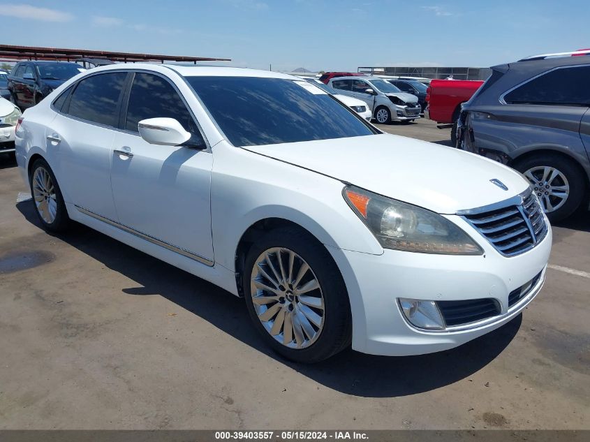 2014 Hyundai Equus Ultimate VIN: KMHGH4JH1EU083971 Lot: 39403557