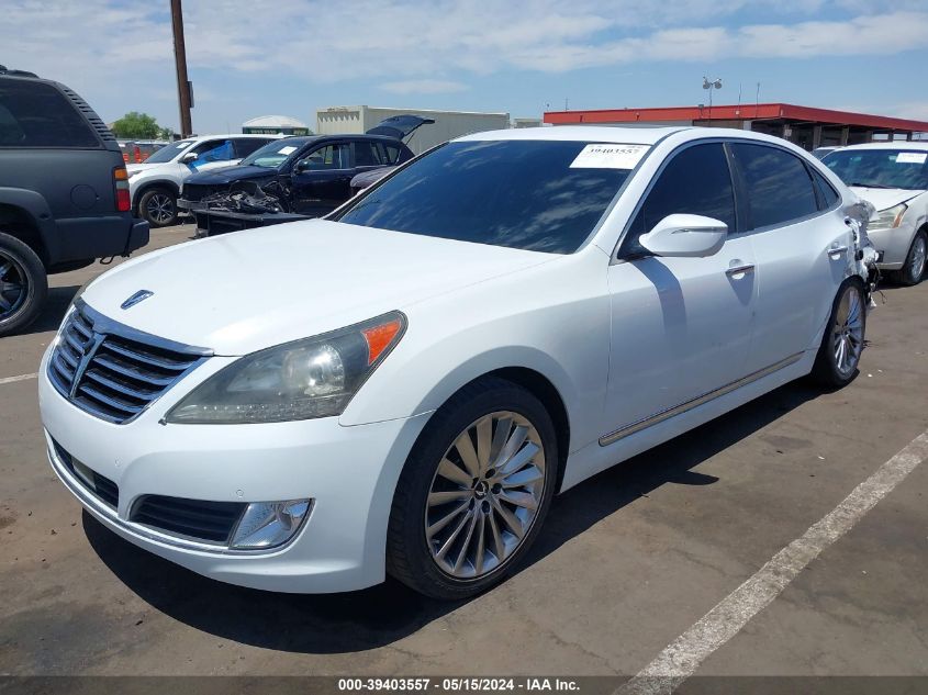 2014 Hyundai Equus Ultimate VIN: KMHGH4JH1EU083971 Lot: 39403557