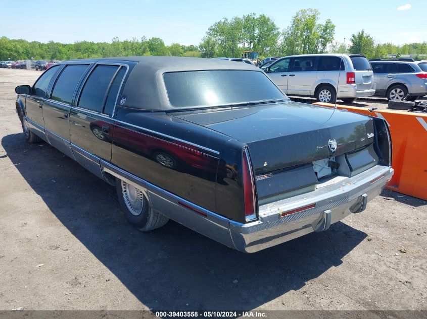 1995 Cadillac Fleetwood Brougham VIN: 1G6DW52P2SR707836 Lot: 39403558