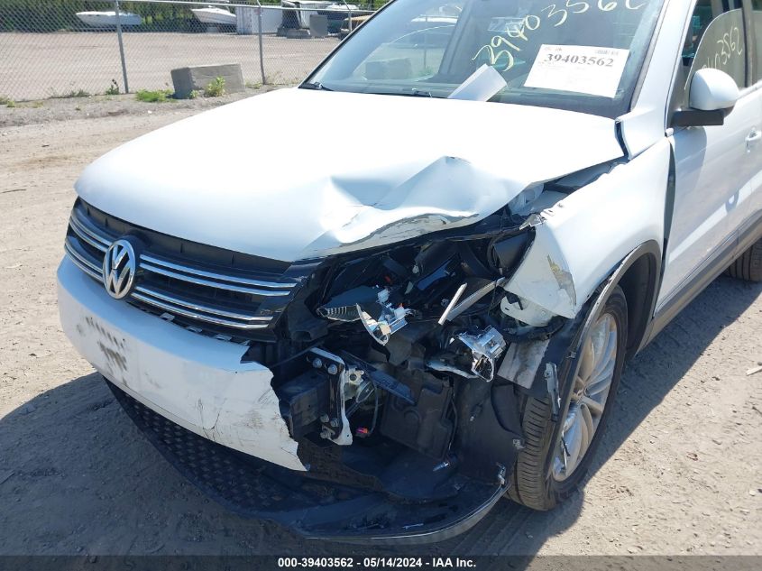 2014 VOLKSWAGEN TIGUAN SEL - WVGAV3AX8EW609789