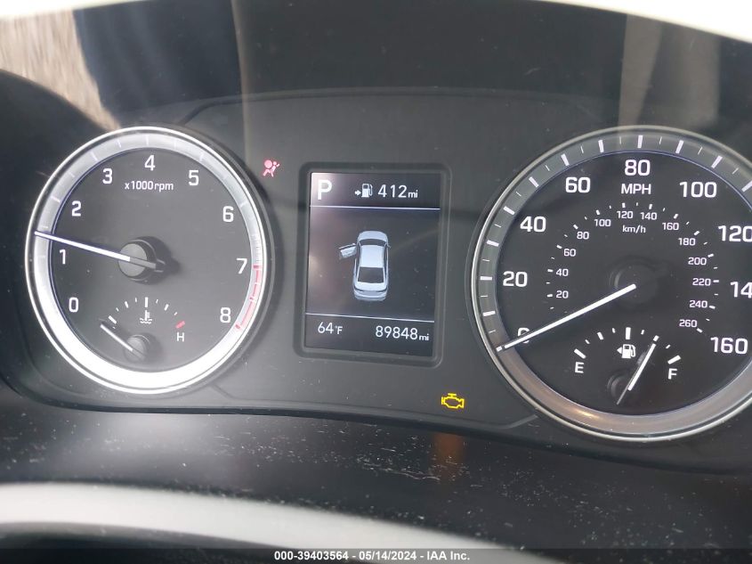 2018 Hyundai Sonata Se VIN: 5NPE24AF9JH656762 Lot: 39403564