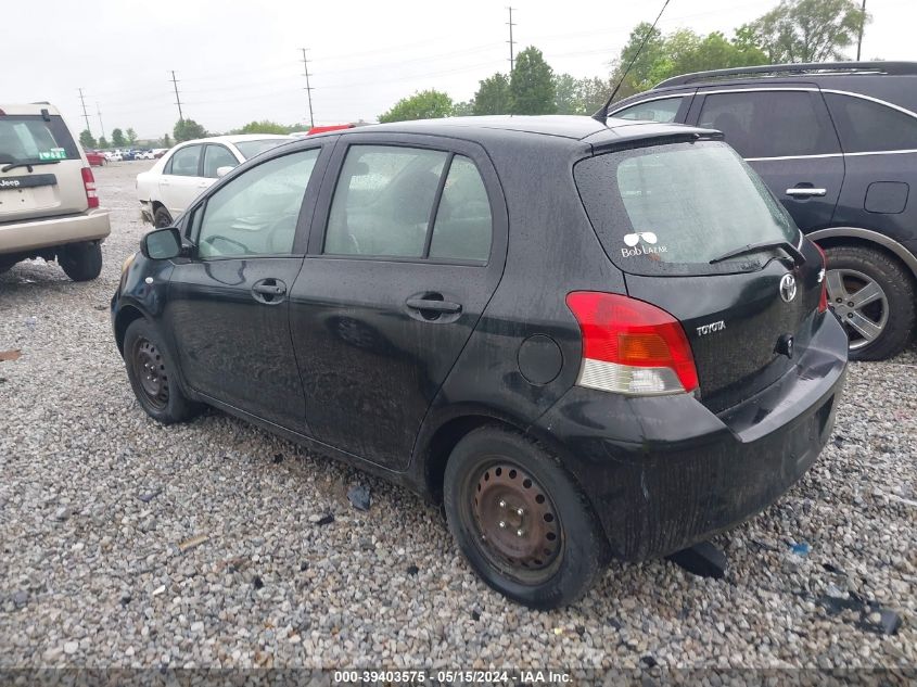 2011 Toyota Yaris VIN: JTDKT4K37B5329251 Lot: 39403575