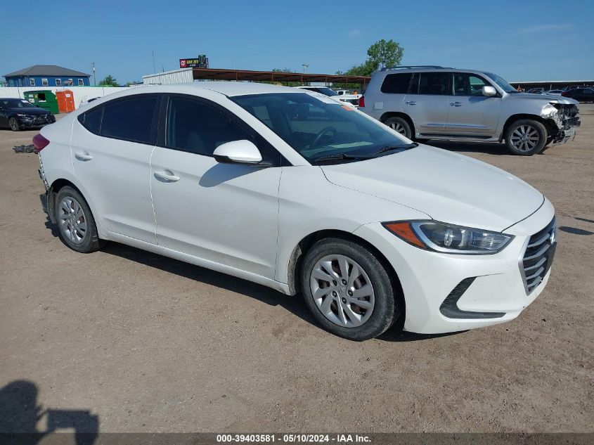 2017 Hyundai Elantra Se VIN: 5NPD74LF9HH192585 Lot: 39403581