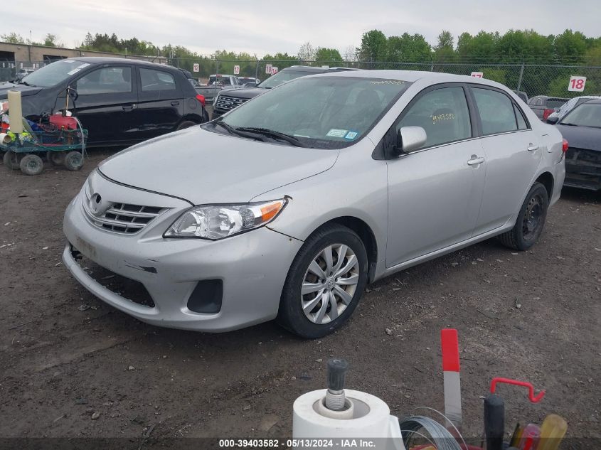 2013 Toyota Corolla Le VIN: 2T1BU4EE9DC943332 Lot: 39403582