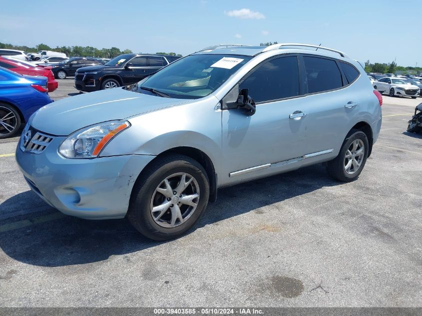 2011 Nissan Rogue Sv VIN: JN8AS5MT1BW185244 Lot: 39403585