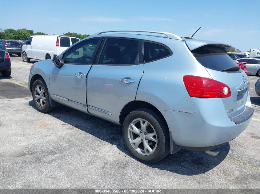 2011 Nissan Rogue Sv VIN: JN8AS5MT1BW185244 Lot: 39403585