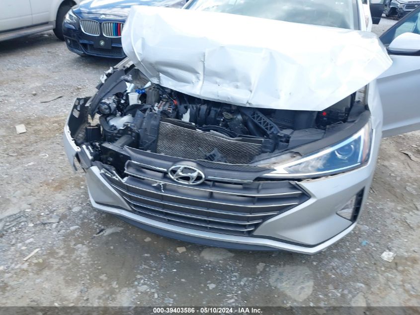 2019 Hyundai Elantra Sel VIN: KMHD84LF6KU746302 Lot: 39403586