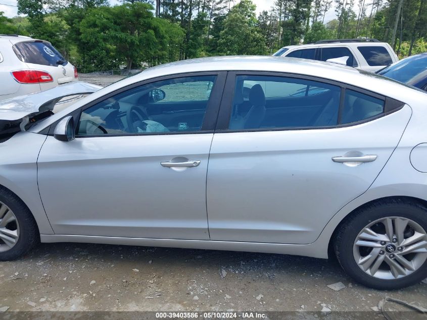 2019 Hyundai Elantra Sel VIN: KMHD84LF6KU746302 Lot: 39403586