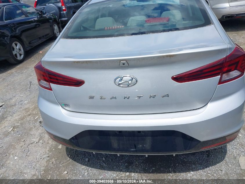 2019 Hyundai Elantra Sel VIN: KMHD84LF6KU746302 Lot: 39403586