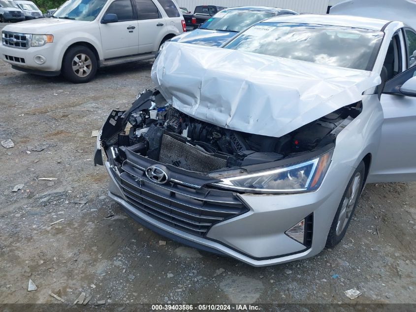 2019 Hyundai Elantra Sel VIN: KMHD84LF6KU746302 Lot: 39403586