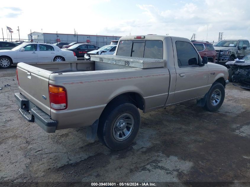 1998 Ford Ranger Splash/Xl/Xlt VIN: 1FTYR10C1WUA13897 Lot: 39403601