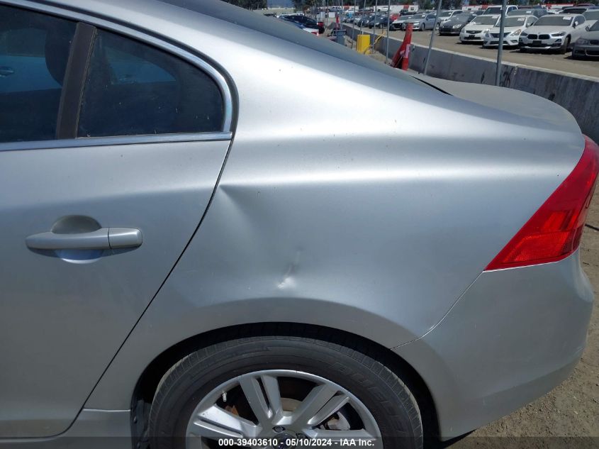 2012 Volvo S60 T5 VIN: YV1622FS0C2040350 Lot: 39403610