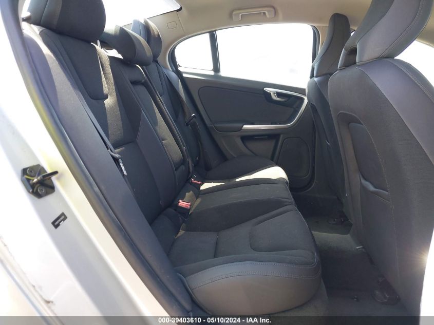 2012 Volvo S60 T5 VIN: YV1622FS0C2040350 Lot: 39403610