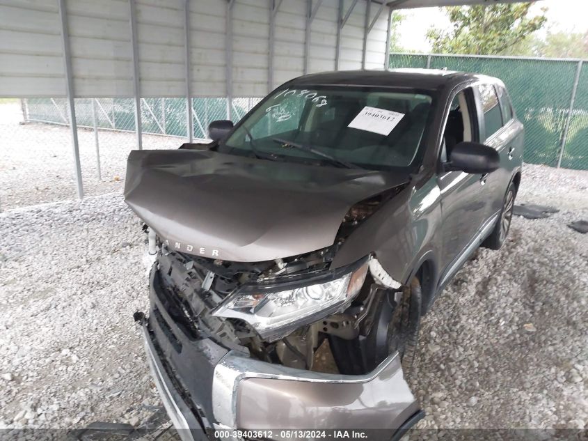 2020 Mitsubishi Outlander Es 2.4 VIN: JA4AD2A37LZ040096 Lot: 39403612