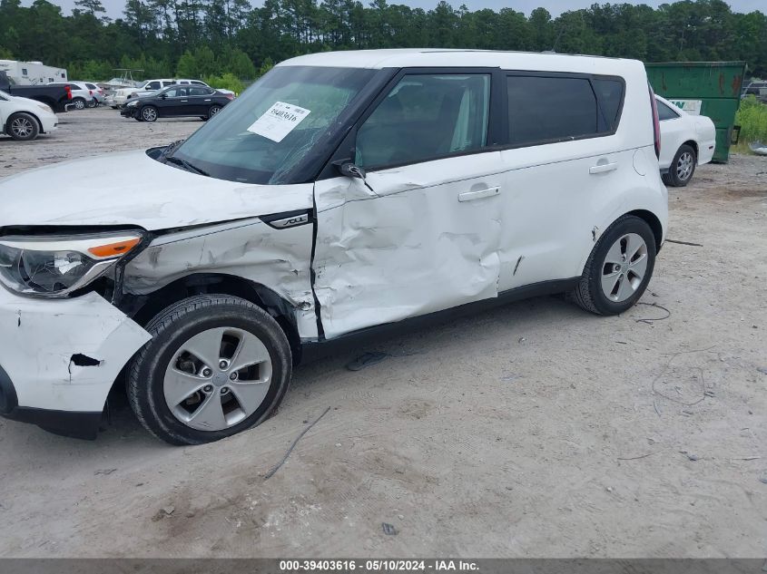 2016 Kia Soul VIN: KNDJN2A28G7267163 Lot: 39403616