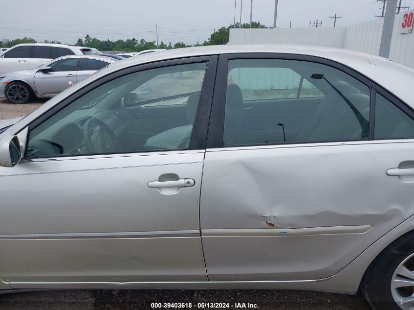 2005 Toyota Camry Le V6 VIN: 4T1BF32K55U099563 Lot: 39403618