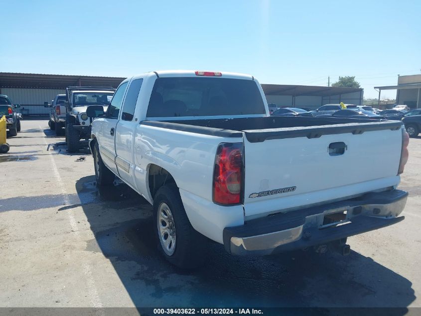 2007 Chevrolet Silverado 1500 Classic Lt1 VIN: 1GCEC19T07Z100847 Lot: 39403622