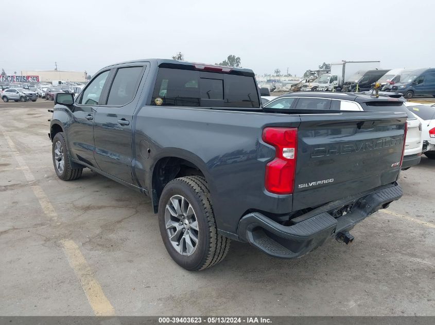 2021 Chevrolet Silverado 1500 4Wd Short Bed Rst VIN: 1GCUYEED5MZ137617 Lot: 39403623