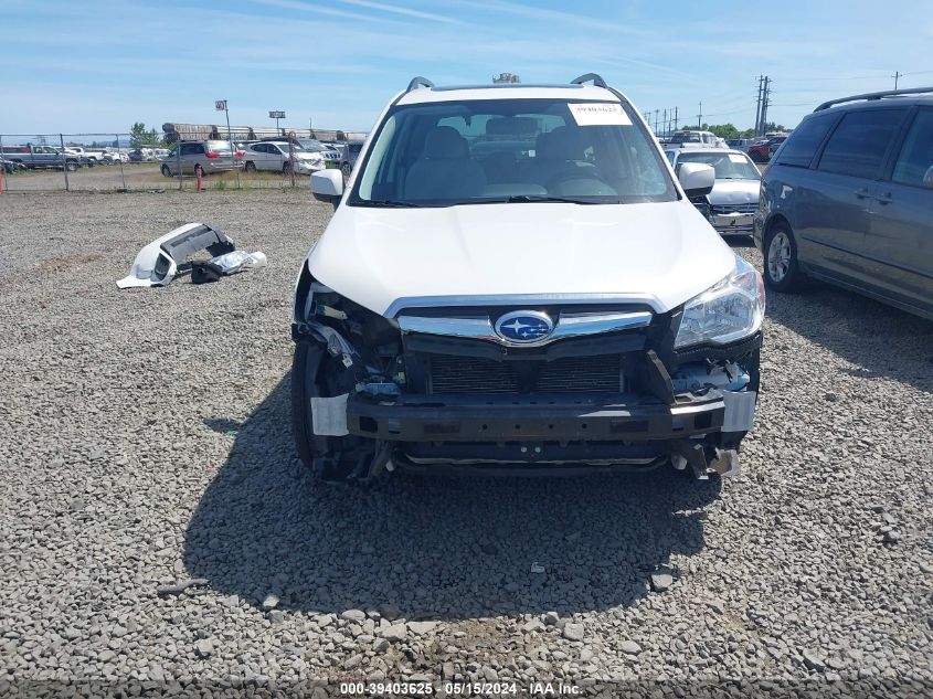 2016 Subaru Forester 2.5I Premium VIN: JF2SJADC5GH522068 Lot: 39403625