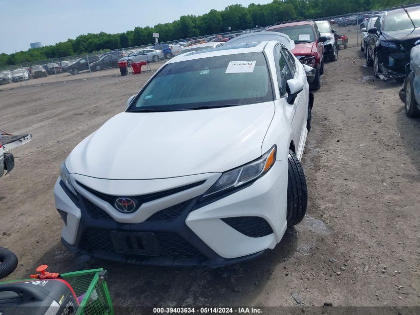2019 Toyota Camry Se VIN: 4T1B11HK6KU180741 Lot: 39403634