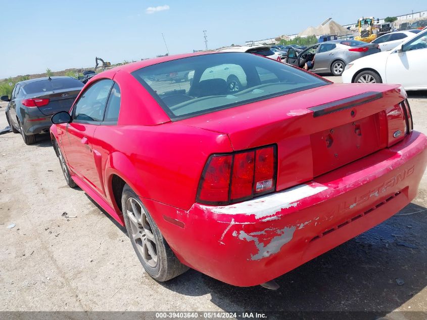 2002 Ford Mustang VIN: 1FAFP40482F116360 Lot: 39403640